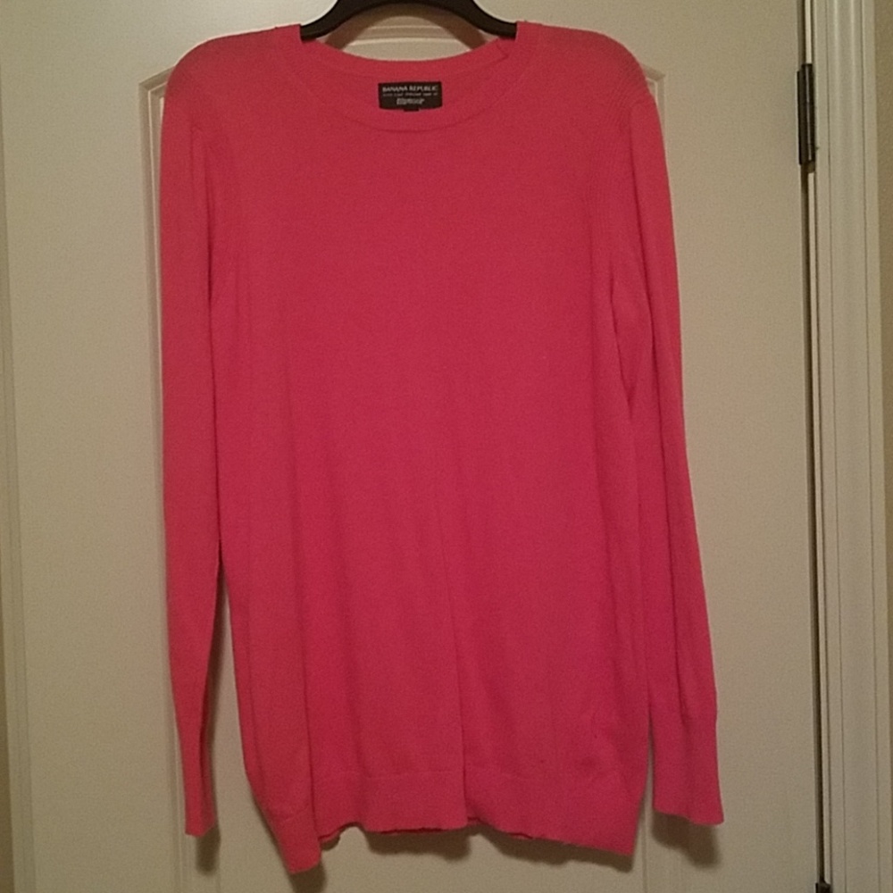 Banana Republic sweater with scarf